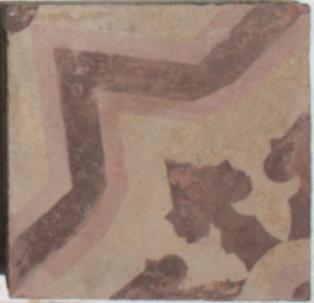 cementina di recupero decorata C 112